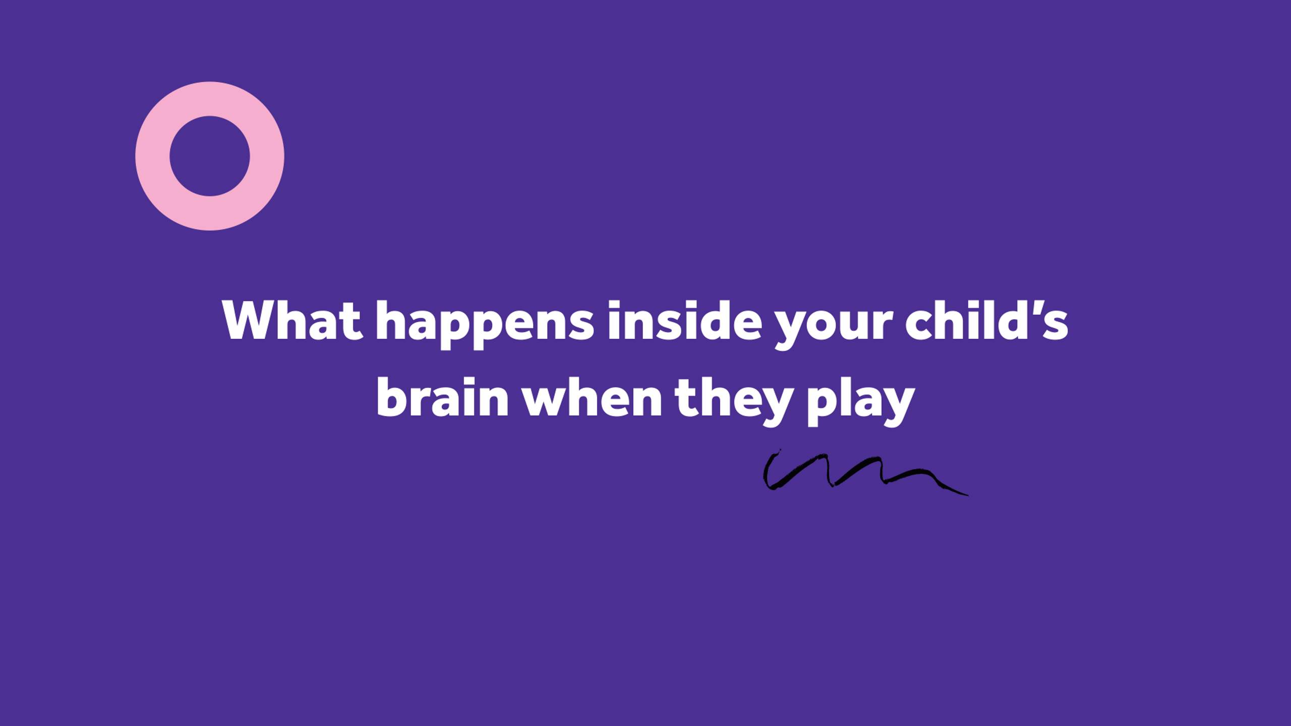 The neuroscience of learning through play